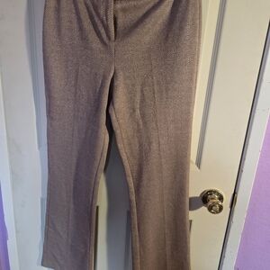 Amanda & Chelsea Taupe Straight Leg Pants